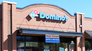 Domino’s pizzas are half-off this week, and you don’t have to sell your soul or anything<em></em>
